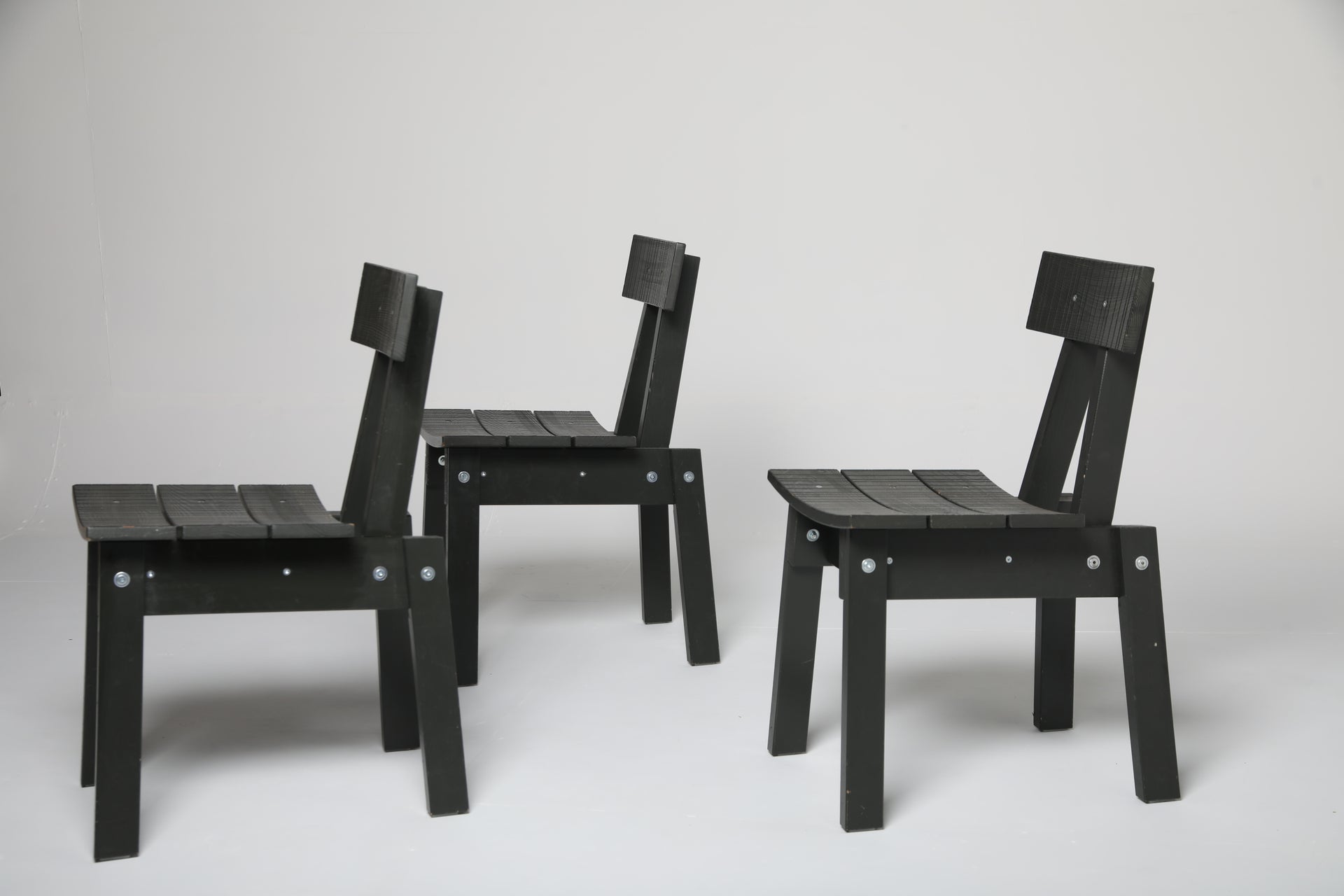 IKEA  – Chairs – Set of 3 – Piet Hein Eek – 2018