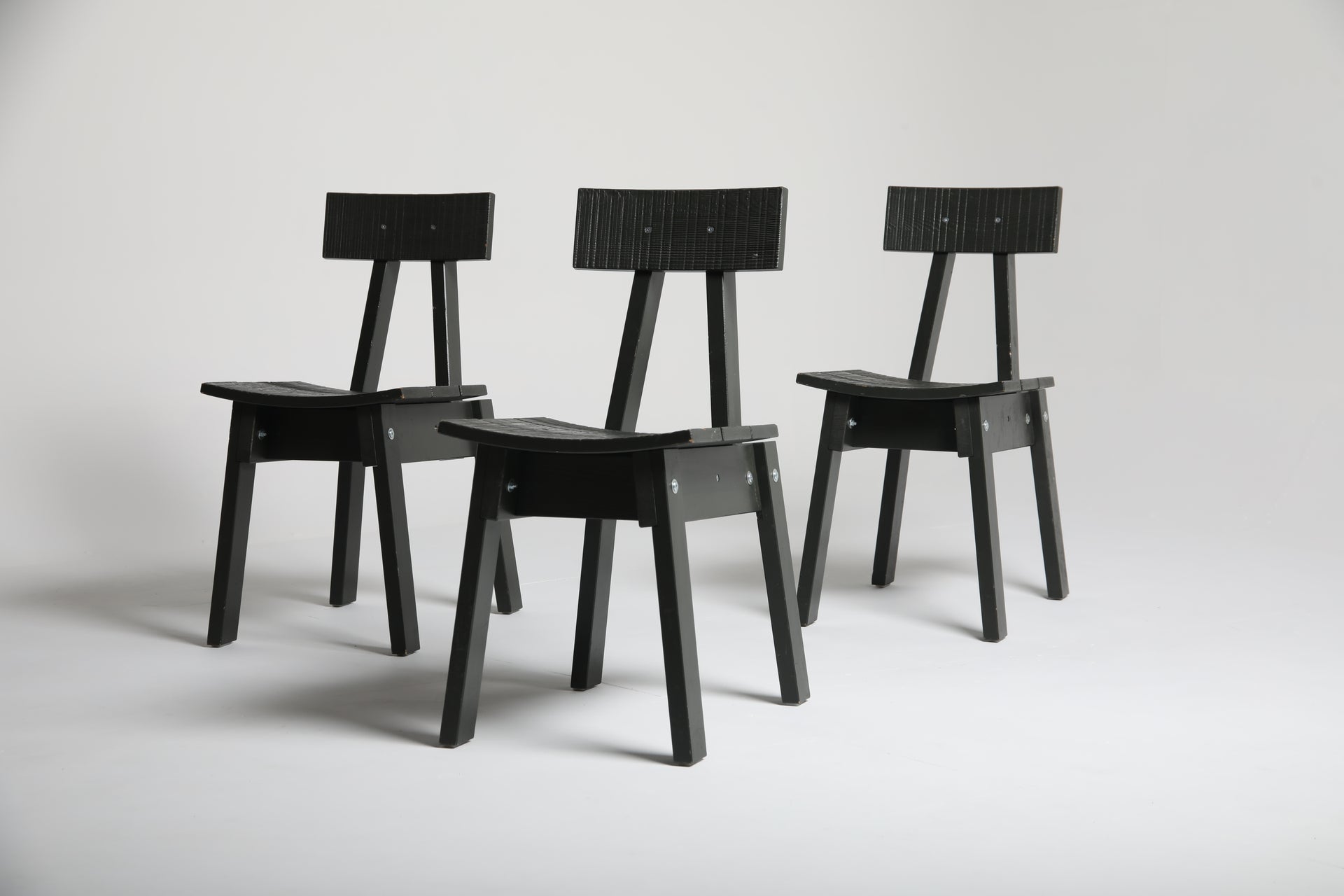 IKEA  – Chairs – Set of 3 – Piet Hein Eek – 2018